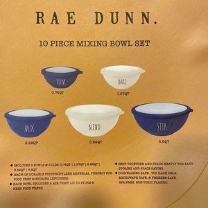BNIP Rae Dunn Mixing Bowls